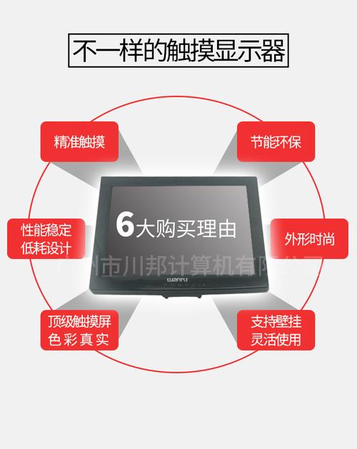 触摸显示器12寸电阻式触控触摸屏显示器